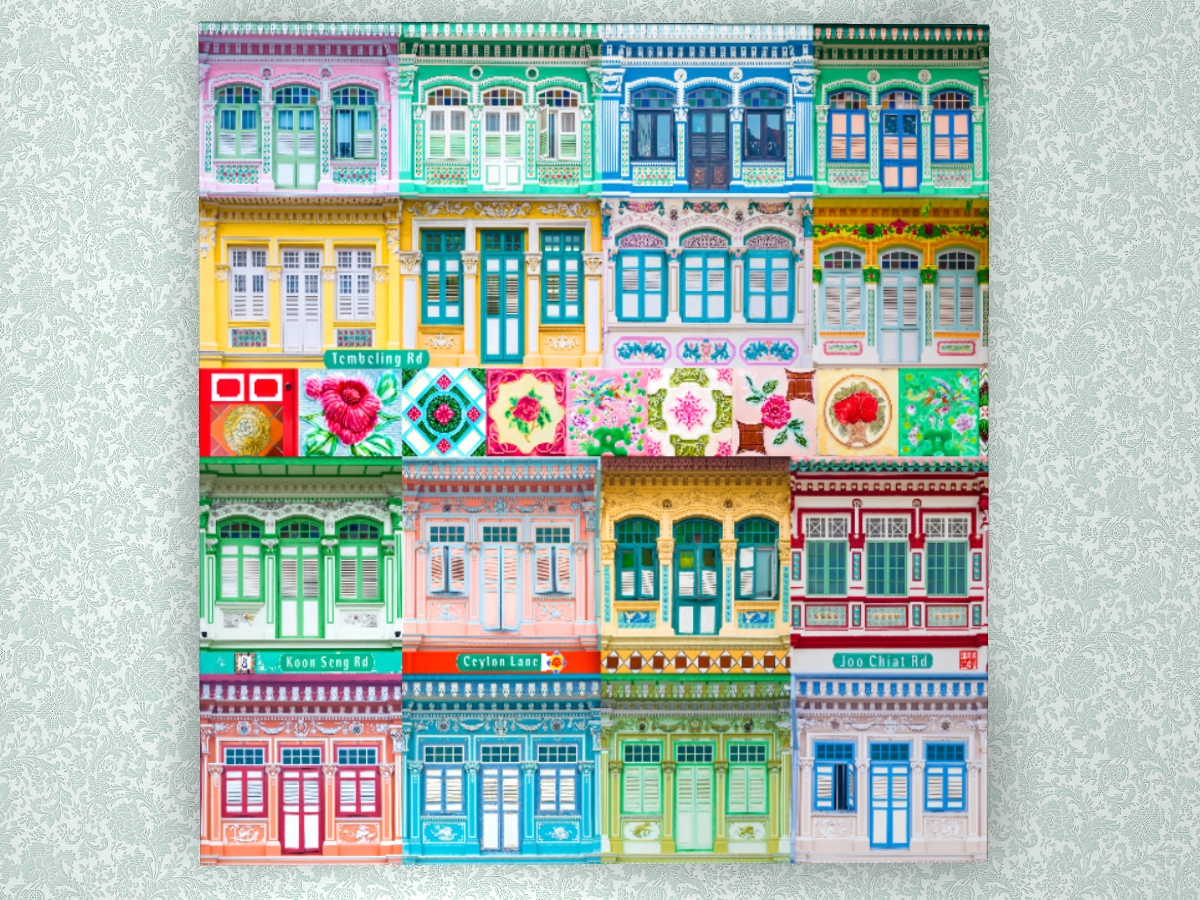 Singapore Shophouse Art